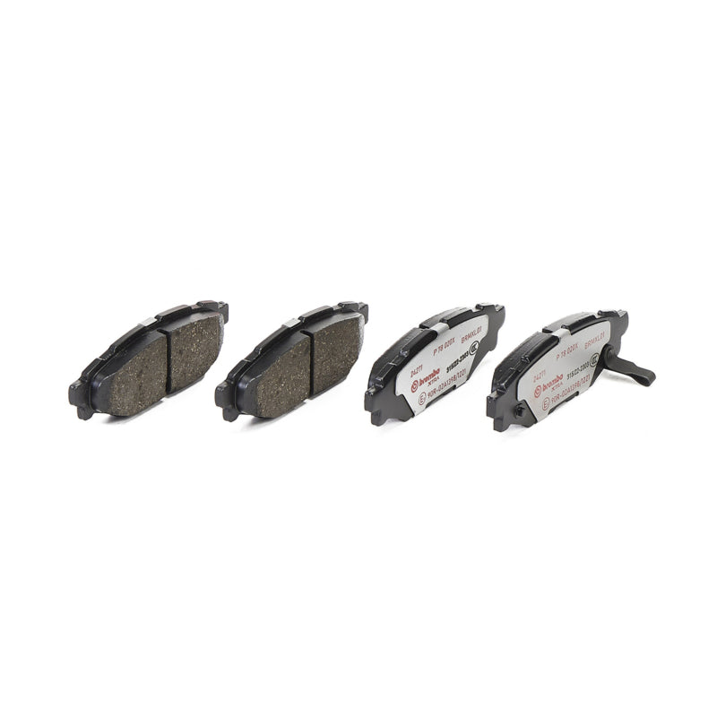 Brembo OE 17-20 Toyota 86 / 08-23 Subaru Impreza Premium Low-Met OE Equivalent Brake Pad - Rear