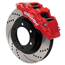 Load image into Gallery viewer, Wilwood 21-22 Ford Bronco Aerolite 6R Kit 6 x 5.50in Hub - 13.38in  Drilled &amp; Slotted Rotor - Red