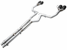 Load image into Gallery viewer, AWE 2024 Ford Mustang Dark Horse S650 RWD Track Edition Catback Exhaust w/ Quad Diamond Black Tips