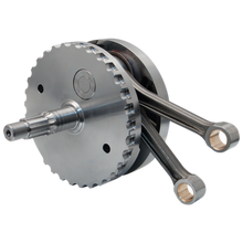 Load image into Gallery viewer, S&amp;S Cycle 00-06 BT 4-5/8in Stroke Flywheel Assembly w/o Sprocket Shaft Bearing Race
