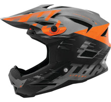 Load image into Gallery viewer, THH Helmets T-42 BMX Xtreme  Gray/Orange - Large