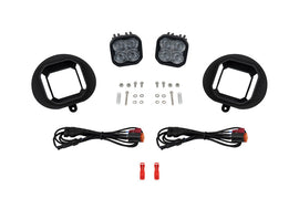 Diode Dynamics SS3 Max Type 2003 Sierra Kit ABL White SAE Fog