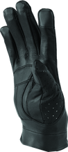 Load image into Gallery viewer, Kuryakyn By River Road Tucson Leather Perforated Gloves Black Womens - Small