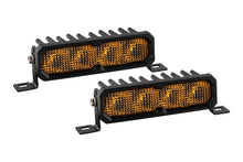 Load image into Gallery viewer, Diode Dynamics SS6 Sport Yellow Flood Standard ABL (pair) 3000K