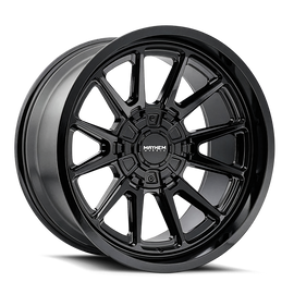 Mayhem 8116 Intrepid 20x10 / 6x135/139.7 BP / 24mm Offset / 106mm Hub Gloss Black Wheel