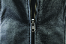 Load image into Gallery viewer, Kuryakyn By River Road Plains Leather Vest Black Womens - Small