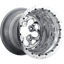 Load image into Gallery viewer, Weld Alpha-1 15x10 / 5x4.75 BP / 3in. BS Polished Wheel - Polished Double Beadlock MT