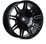 Vossen x Novitec SP2 22x10 ET:12 Gloss Black Rolls-Royce Phantom 1st Gen Rear Wheel