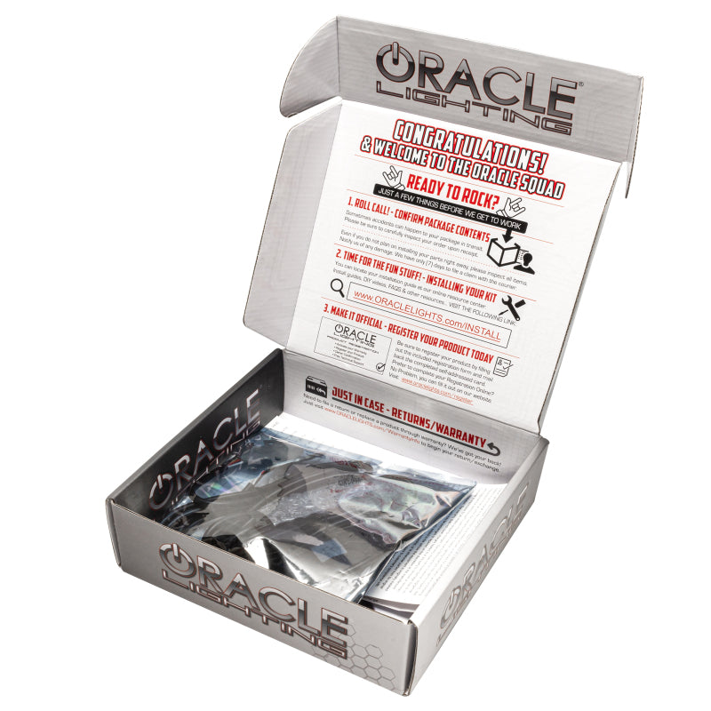 Oracle 11-13 Dodge Durango Surface Mount LED Fog Light Halo Kit - Amber