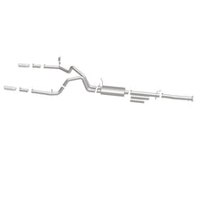 Load image into Gallery viewer, MagnaFlow Stainless Cat-Back Exhaust 2015 Chevy Silverado 2500HD 6.0L Dual Split Rear Exit 4in