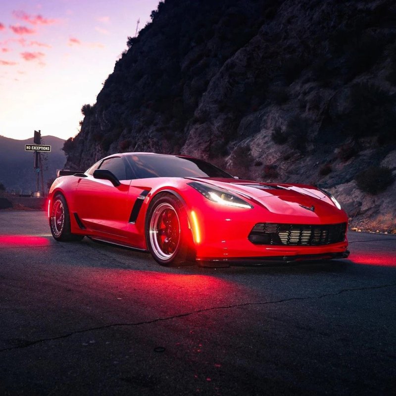Oracle Chevrolet Corvette C7 Concept Sidemarker Set - Tinted - No Paint NO RETURNS