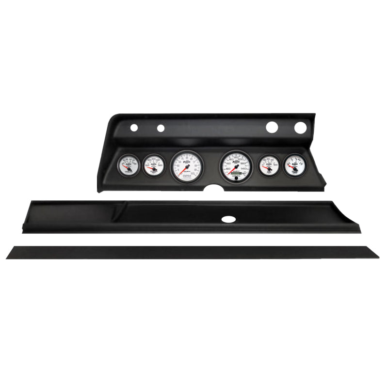Autometer Phantom II Direct Fit Dash Kit 1967 Chevy Chevelle (2 x 3-3/8in. / 4 x 2-1/16in.)