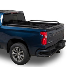Load image into Gallery viewer, Putco 09-18 Ram 1500 - 5.7in Bed Locker Side Rails - Black Powder Coated