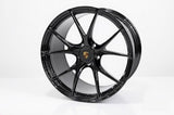 Vossen X Champion RS74 21X9 / ET42 / 5X130 / Gloss Black Wheel / 911 Carrera 992 - Front