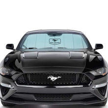 Load image into Gallery viewer, Covercraft 71-73 Ford Mustang 2DR HB (Not Conv) UVS100 Custom Sunscreen with Mustang 60 Years Logo