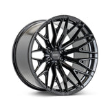 Vossen HFX-6 22x10 - 8x165.1 - ET-18 - Super Deep Face - 125.1 - Gloss Black Wheel