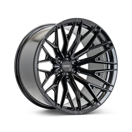 Vossen HFX-6 22x10 - 8x180 - ET-18 - Super Deep Face - 124.3 - Gloss Black Wheel