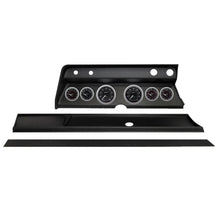 Load image into Gallery viewer, Autometer Chrono Chrome Direct Fit Dash Kit 1966 Chevy Chevelle (2 x 3-3/8in. / 4 x 2-1/16in.)