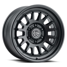 Load image into Gallery viewer, ICON Anza 17x8.5 5x150 25mm Offset 5.75in BS - Satin Black Wheel