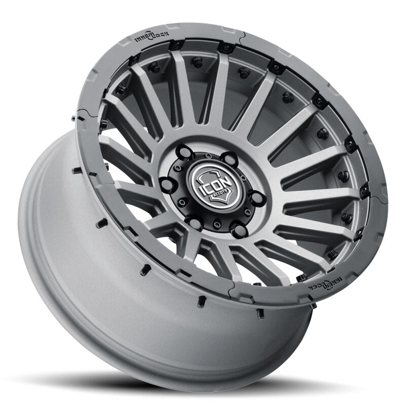 Icon Alloys Recon Pro Satin Charcoal- 18 X 9 - 8 X 170- 6MM 65.25n BS