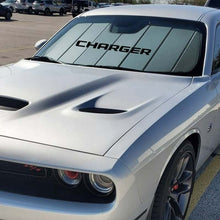 Load image into Gallery viewer, Covercraft 11-23 Charger w/o MCO UVS100 Custom Sunscreen with Dodge Charger logo
