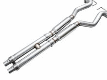 Load image into Gallery viewer, AWE 2024 Ford Mustang GT Fastback S650 RWD Track Edition Catback Exhaust w/ Quad Diamond Black Tips