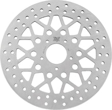 Load image into Gallery viewer, Twin Power 08-13 FLH FLT 06-17 Dyna Front 11.8 Solid Rotor Mesh Stainless