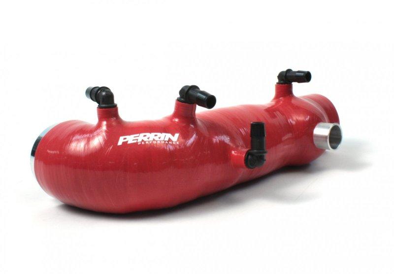 Perrin 2015+ Subaru WRX Black 3in Turbo Inlet Hose w/ Nozzle