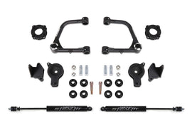Fabtech 2022 Tundra 4WD 3in UCA Kit w/Uniballs & Fr Shk Spcrs & Rr Air Bag Spcrs & Rr Stealth Shock
