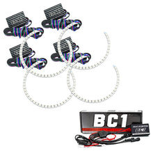 Load image into Gallery viewer, Oracle Ford F250/350 11-16 Halo Kit (Round Ring Design) - ColorSHIFT w/ BC1 Controller SEE WARRANTY