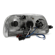 Load image into Gallery viewer, Raxiom 97-03 Ford F-150 Super White LED Halo Projector Headlights- Black Housing- Clear Lens