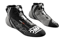 Load image into Gallery viewer, OMP KART SHOES KS-X FIA 8877-2022 BLACK/GREY/FLUO YELLOW SIZE 41