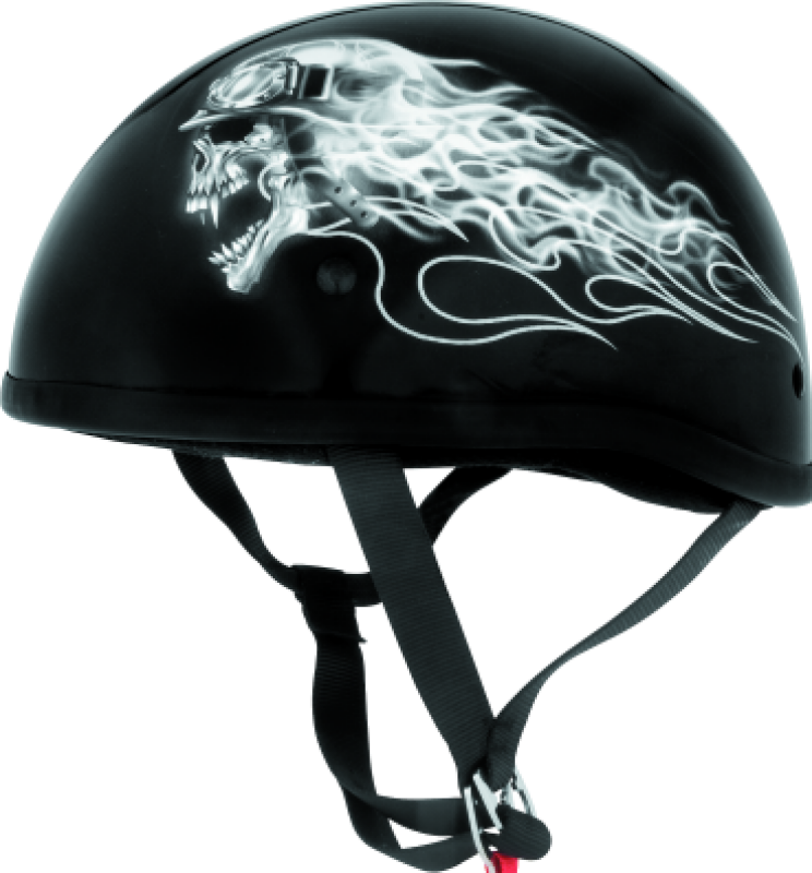 Skid Lids Biker Skull Original Helmet - XS