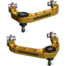 Load image into Gallery viewer, Camburg Ford F-150 '21-'25 KINETIK Series X-Joint XL Upper Control Arm Kit (GOLD)