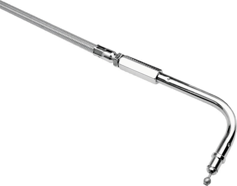Bikers Choice 90-95 Softail Dyna FXR Armor Coat Throttle Cable Replaces H-D 56343-90 +6 Inch
