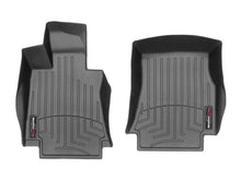 Load image into Gallery viewer, WeatherTech 2017+ Alfa Romeo Giulia Front FloorLiner - Black (Automatic Trans Only; RWD Only)