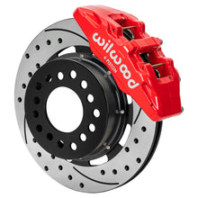Load image into Gallery viewer, Wilwood Ford Mustang II Dynapro Front Brake Kit w/ 12.19in Drilled &amp; Slotted Rotor - Red
