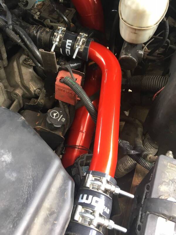 Wehrli 01-05 Chevrolet 6.6L LB7/LLY Duramax Upper Coolant Pipe - Illusion Blueberry