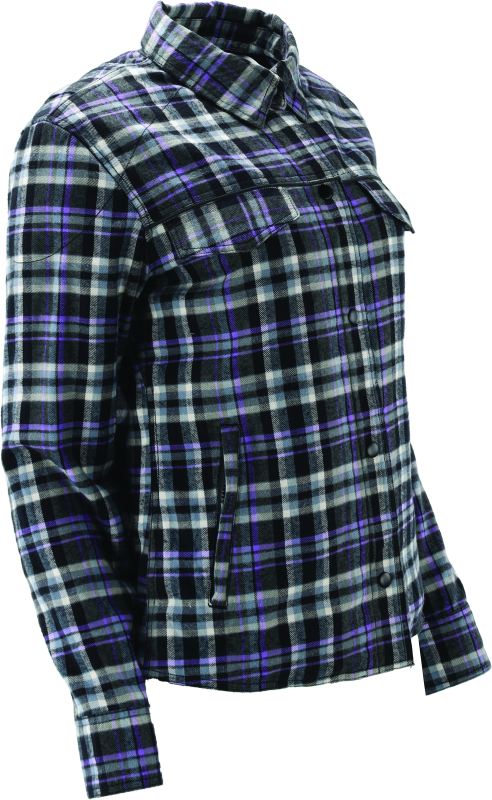 Kuryakyn By River Road Cameo Flannel Moto Shirt Womens - Small