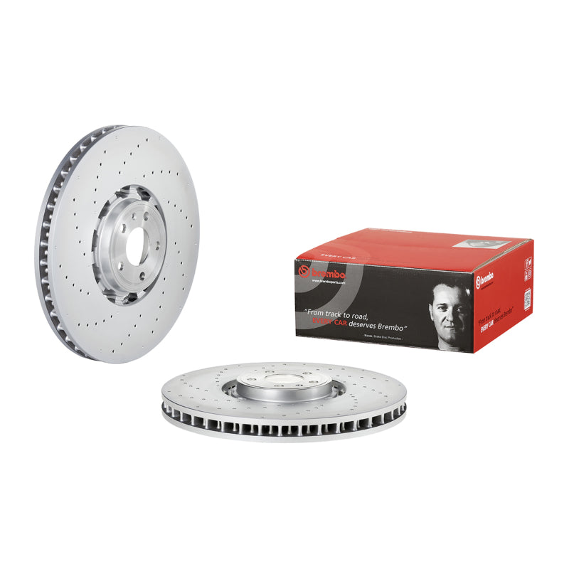 Brembo OE 21-22 Audi RS6/RS7 Front PRIME Dual Cast Disc Brake Rotor