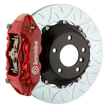 Load image into Gallery viewer, Brembo 10-16 E63 AMG/12-18 CLS63 AMG Rear GT BBK 4 Piston Cast 380x28 2pc Rotor Slotted Type3-Red
