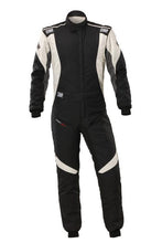 Load image into Gallery viewer, OMP FIRST EVO OVERALL my2025 FIA 8856-2018/SFI GRAY / BLACK SZ 46