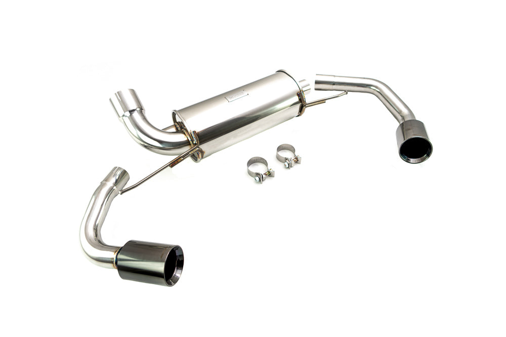 BMW 3-Series (G20 RWD) 2019+ Supremo Exhaust System (Black Chrome Tip) -- MR-ABE-BG20-BC