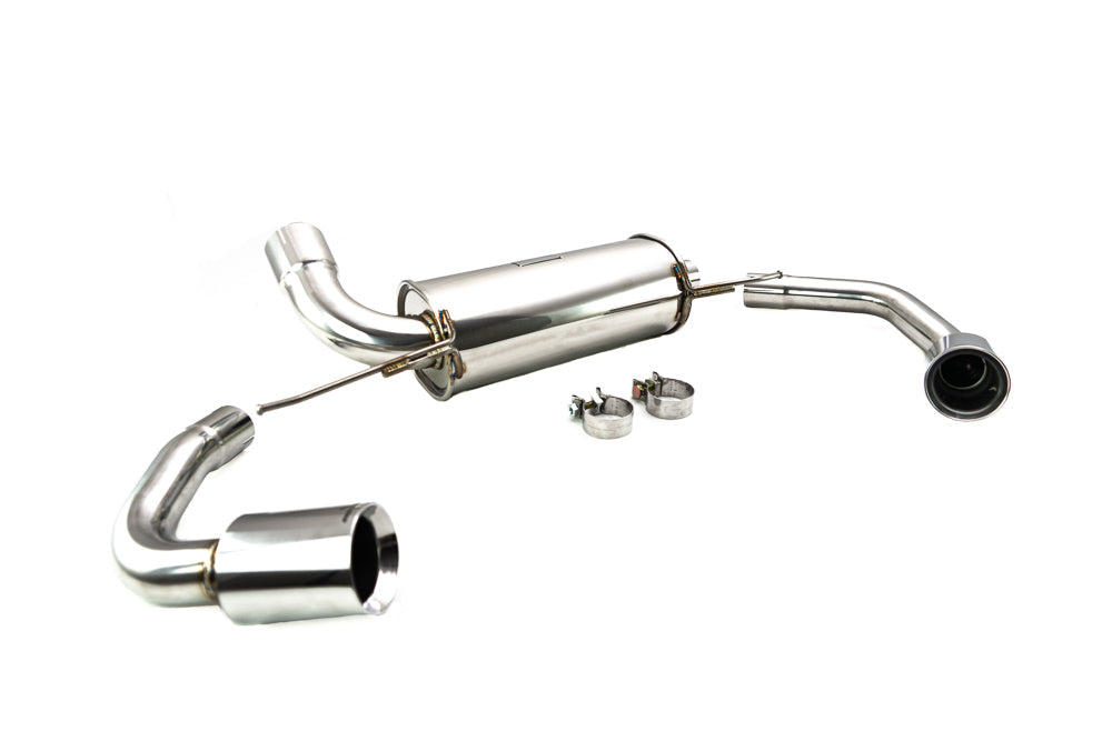 BMW 3-Series (G20 RWD) 2019+ Supremo Axle-Back Exhaust System (Stainless Tip) -- MR-ABE-BG20
