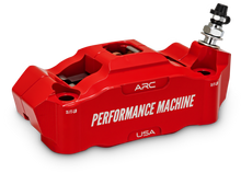 Load image into Gallery viewer, Performance Machine 125 x 4 Race Series Radial Mount Caliper with ARC - Right - Red