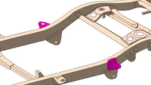 Load image into Gallery viewer, Rust Buster 1996-2002 Toyota 4Runner Mid Rear Frame Body Mount - Right
