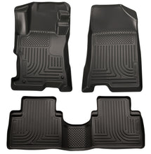 Load image into Gallery viewer, Husky Liners 14 Kia Sorento Weatherbeater Black Front &amp; 2nd Seat Floor Liners