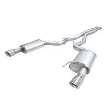Load image into Gallery viewer, Stainless Works 2024 Mustang GT Catback Dual Tips Redline Sound X-Pipe Performance Connect Exhaust