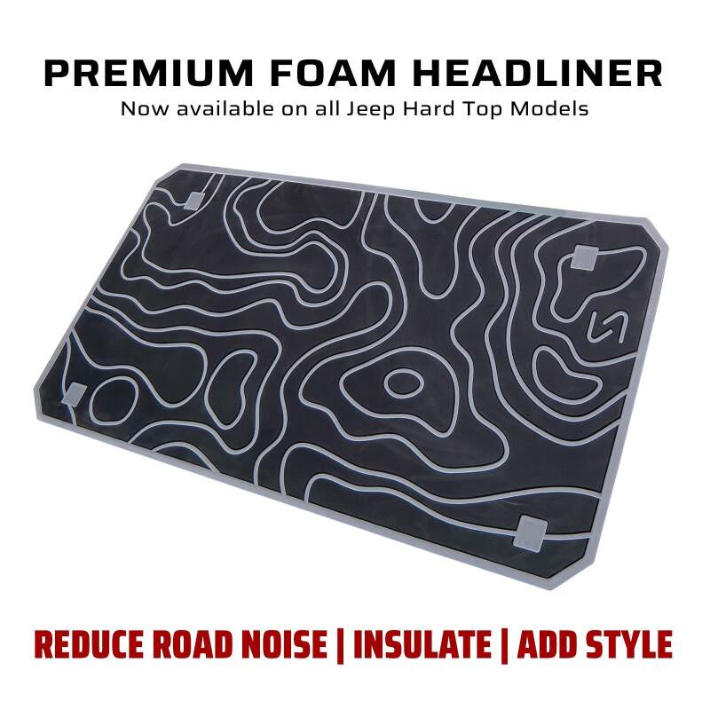 Turn Offroad 2007-2018 Jeep JK 4 Door Fastback Hardtop 2 Piece Primer (Paintable)
