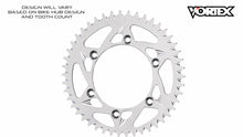 Load image into Gallery viewer, Vortex Racing 35 Tooth 520 Rear Sprocket - Silver